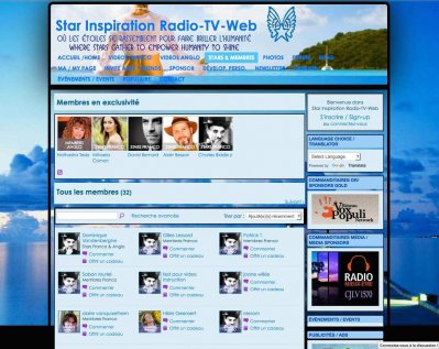 Star Inspiration Radio-TV 2 - Members Page